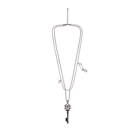 （韓国発送）EL LAYERED NECKLACE (SILVER)