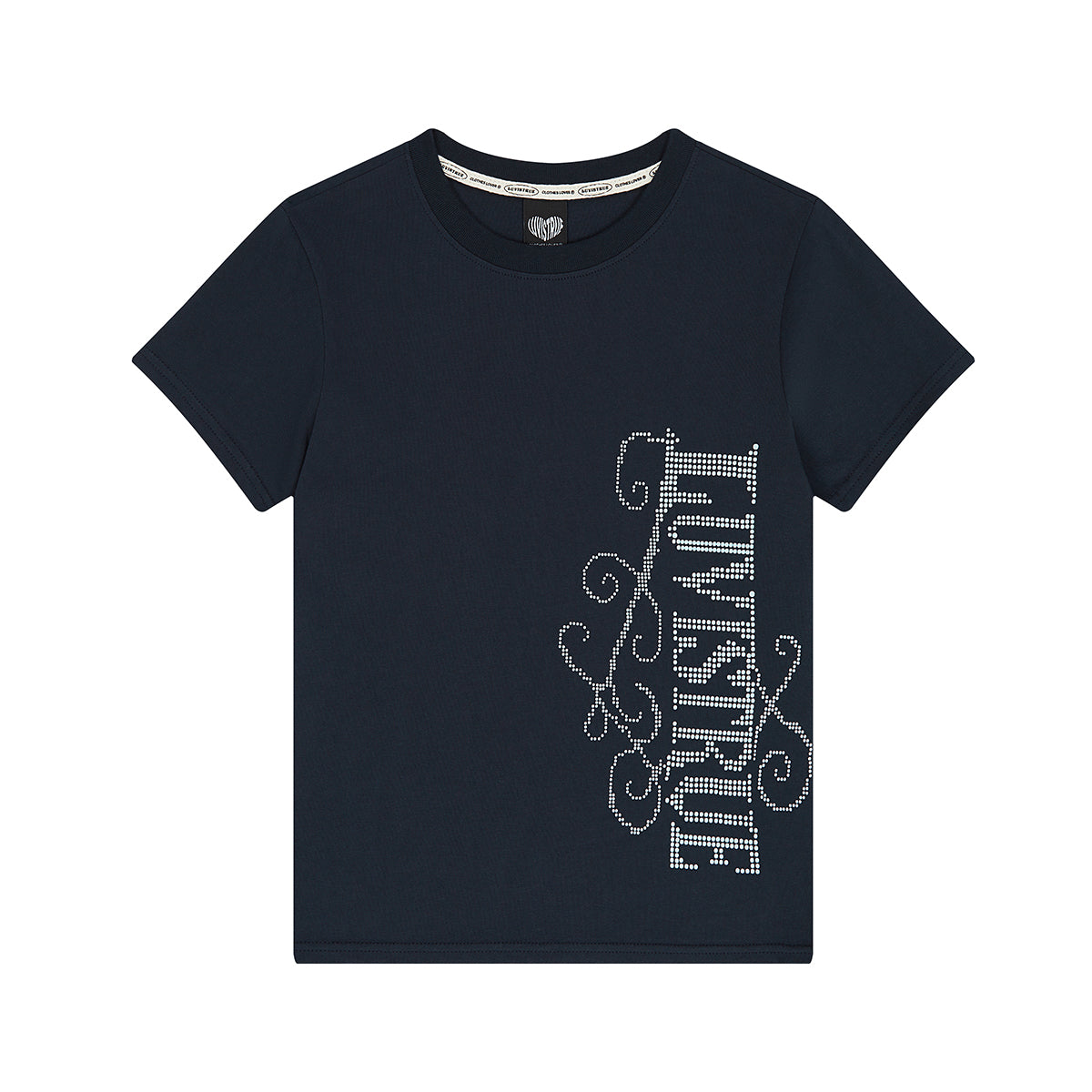 （韓国発送）EL LUVISTRUE LOGO TEE (NAVY)