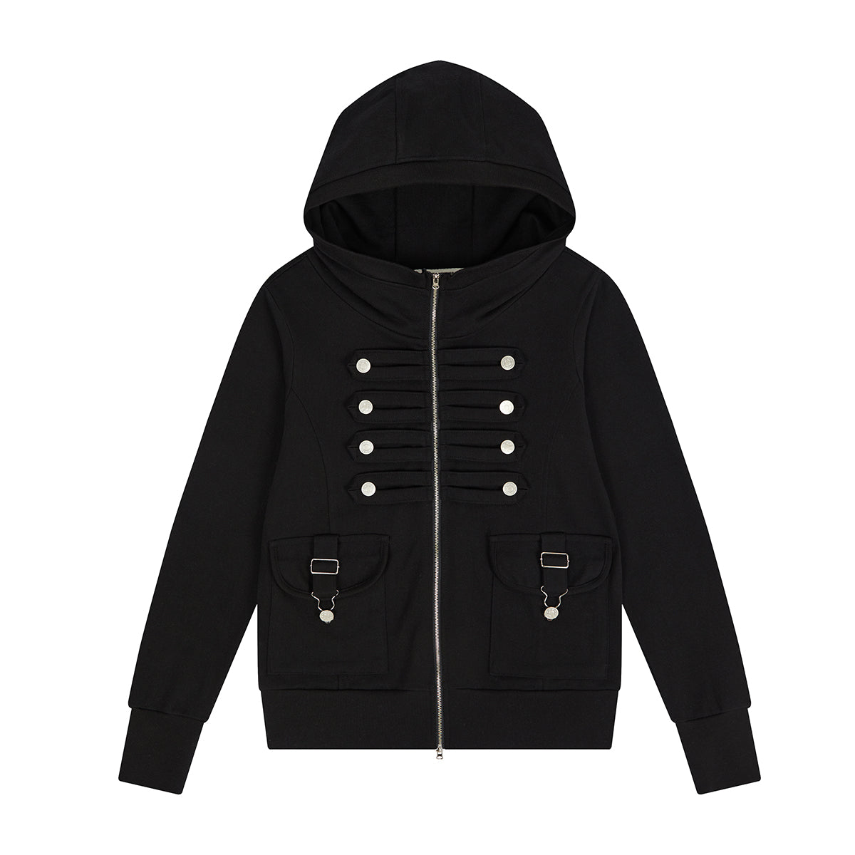 （韓国発送）EL PIRATE HOOD ZIP UP (BLACK)