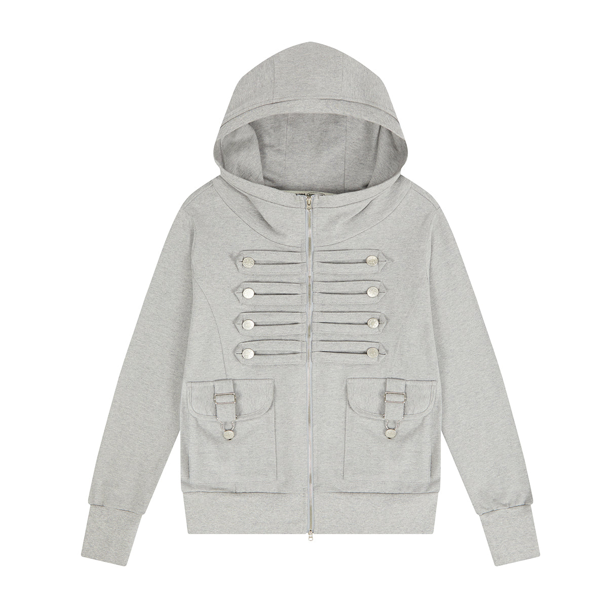 （韓国発送）EL PIRATE HOOD ZIP UP (GRAY)