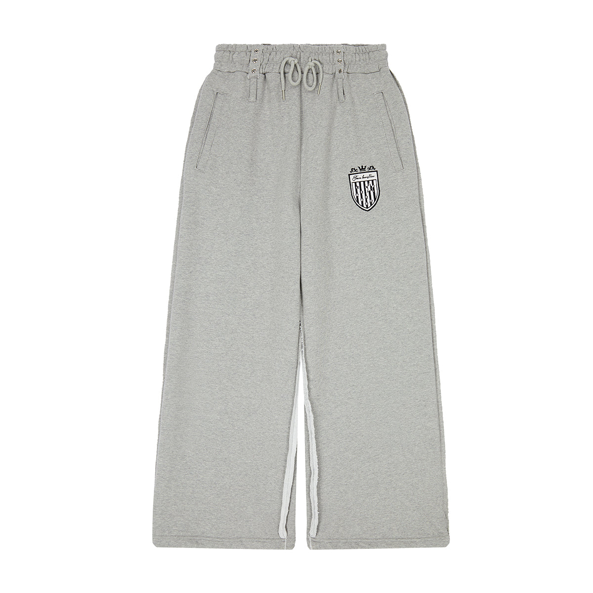 （韓国発送）EL STAR EMBLEM TRAINING PANTS (GRAY)