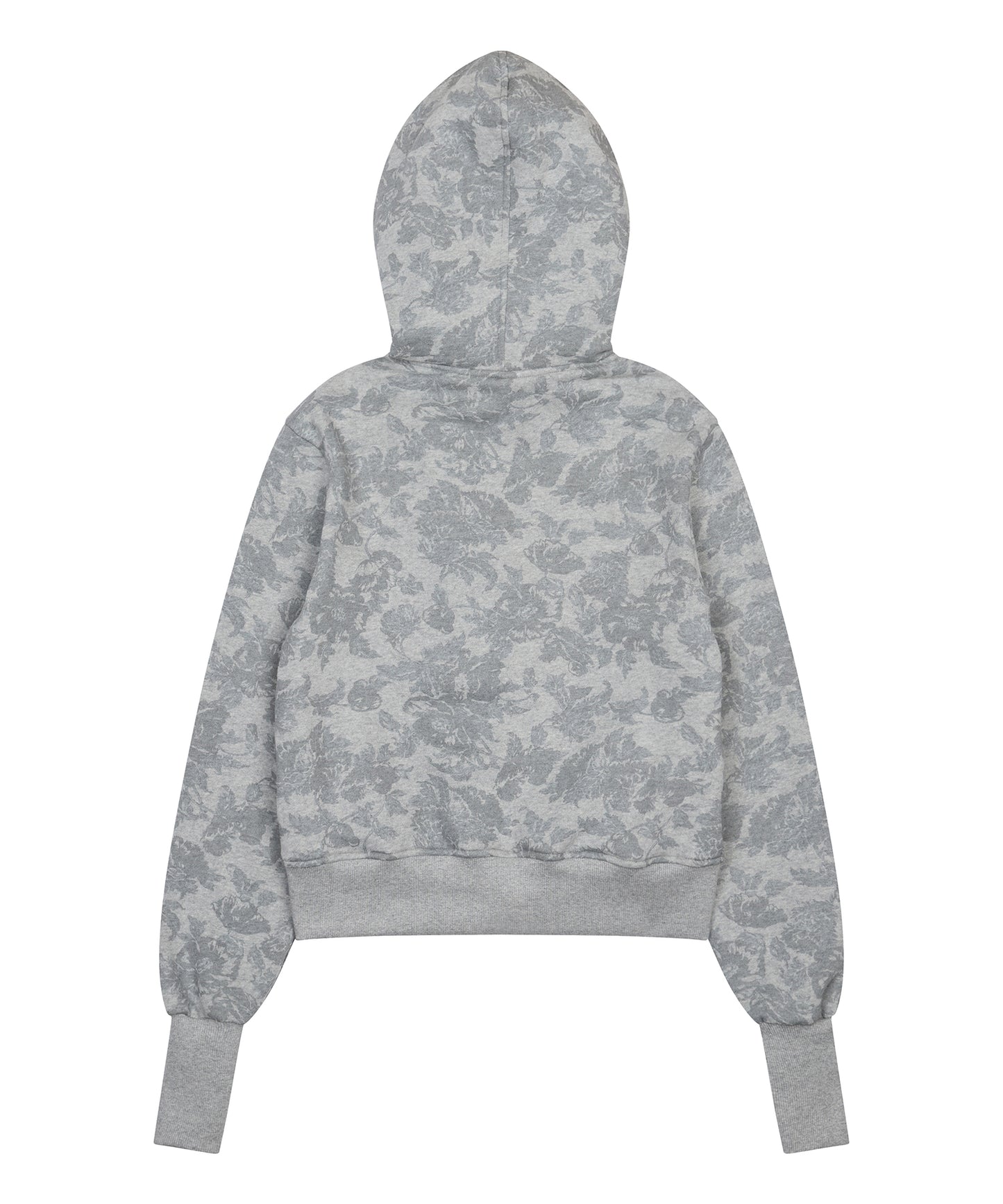 （韓国発送）GT FUR UNBALANCE HOOD ZIP UP (GRAY)