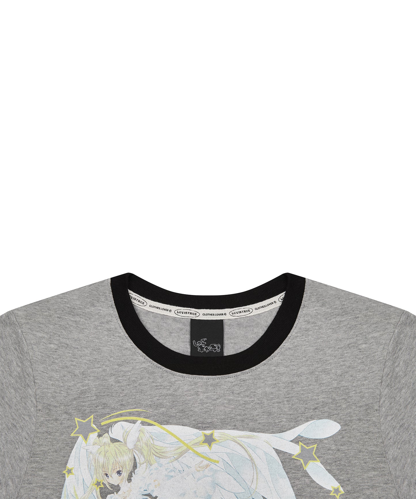 （国内発送）SHUGO CHARA! RINGER TEE GRAY