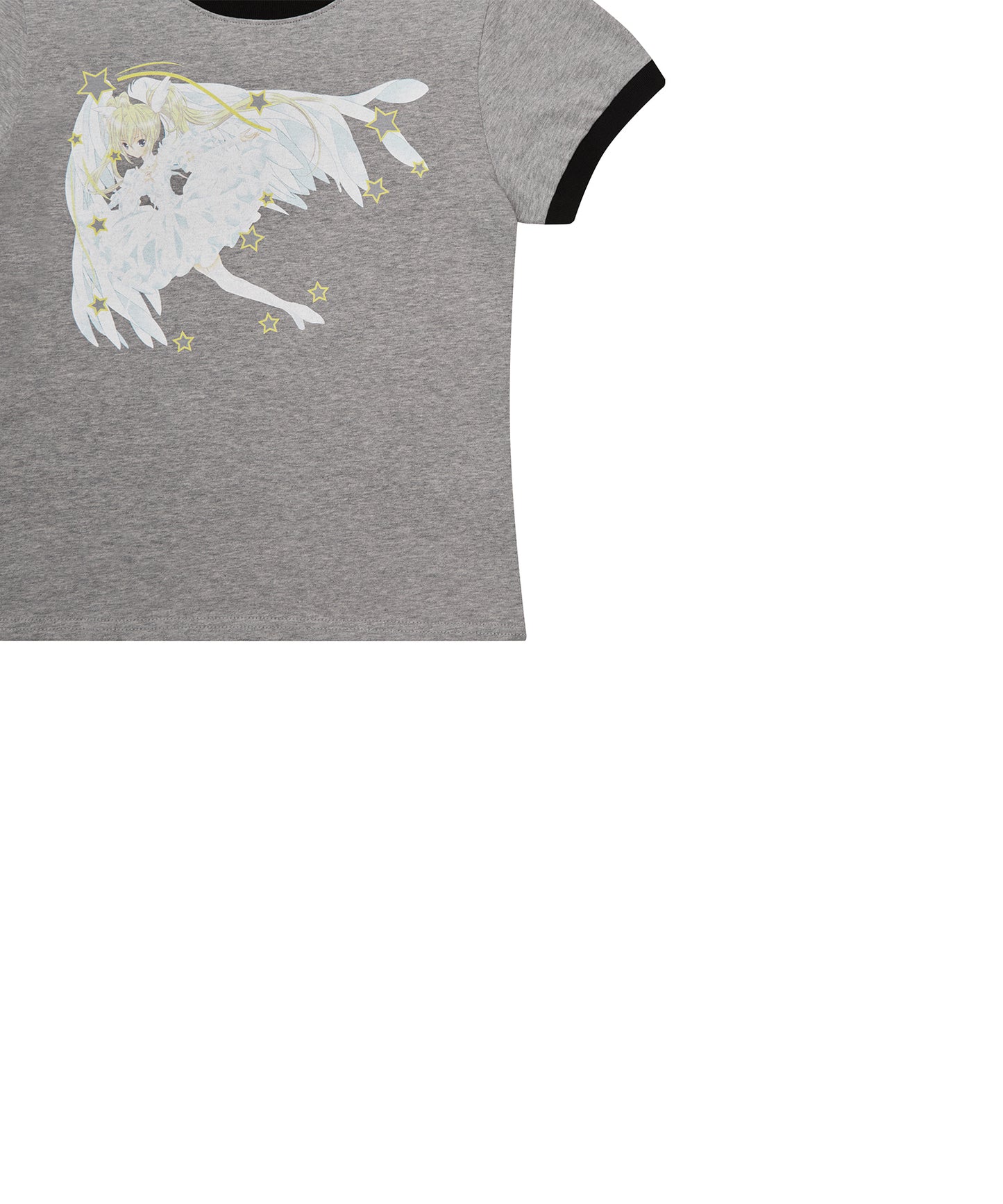 （国内発送）SHUGO CHARA! RINGER TEE GRAY