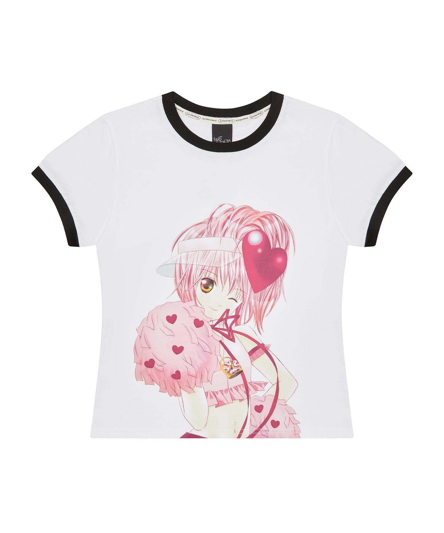 （国内配送）SHUGO CHARA! RINGER TEE WHITE