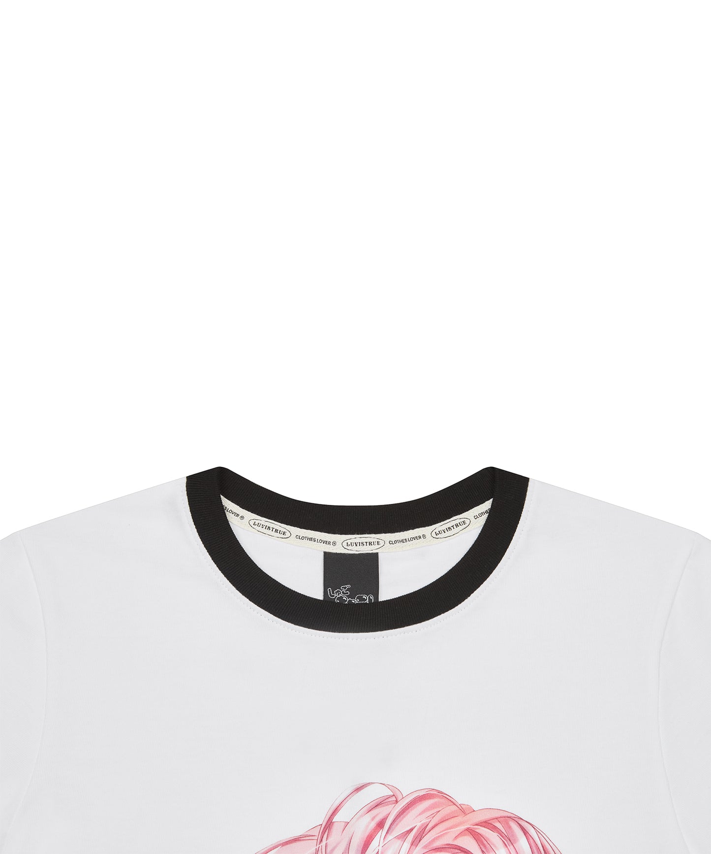 （国内配送）SHUGO CHARA! RINGER TEE WHITE