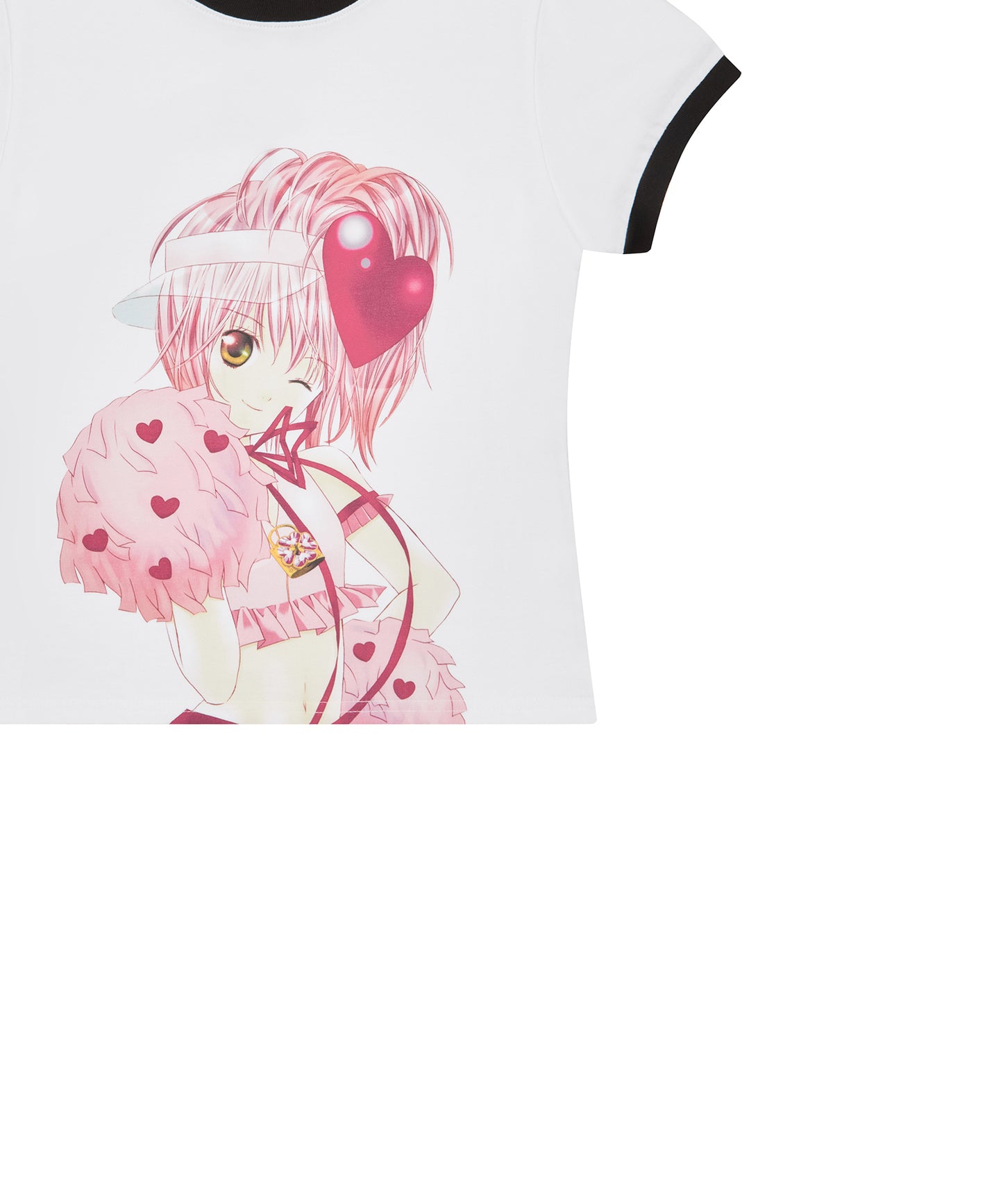 （国内配送）SHUGO CHARA! RINGER TEE WHITE