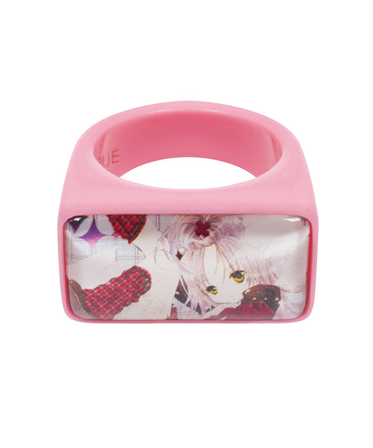 （国内発送）SHUGO CHARA! BOLD RING PINK