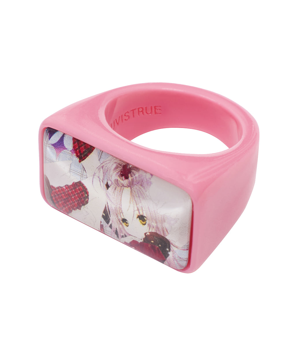 （国内発送）SHUGO CHARA! BOLD RING PINK