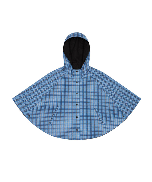 （国内発送）SHUGO CHARA! CHECK CAPE BLUE