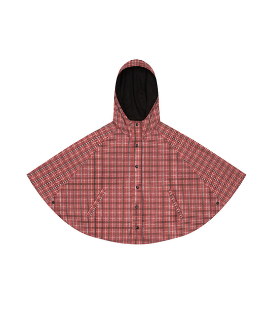 （国内発送）SHUGO CHARA! CHECK CAPE RED