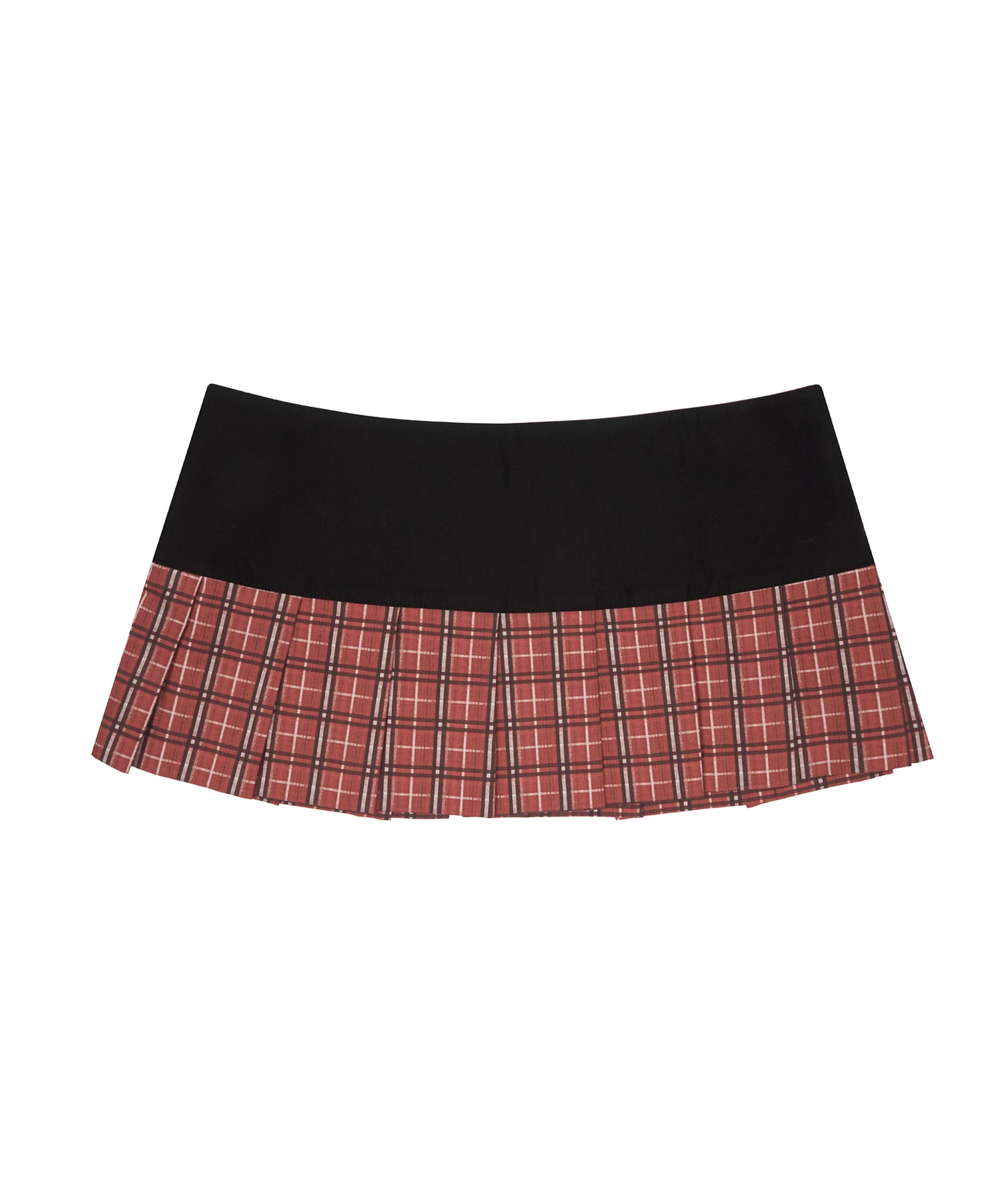 （国内発送）SHUGO CHARA! CHECK SKIRT RED