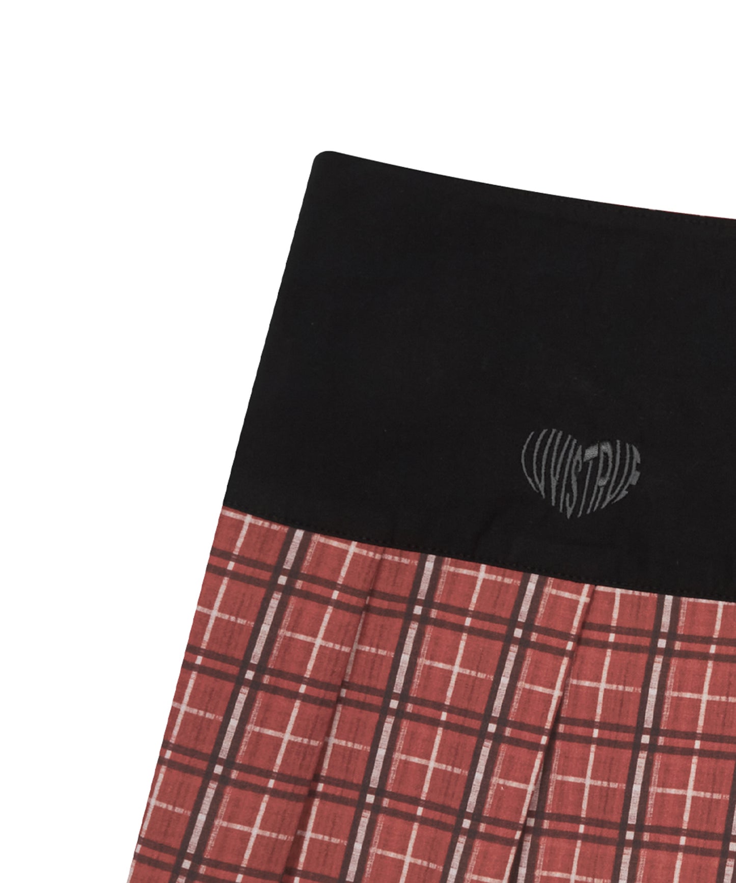 （国内発送）SHUGO CHARA! CHECK SKIRT RED