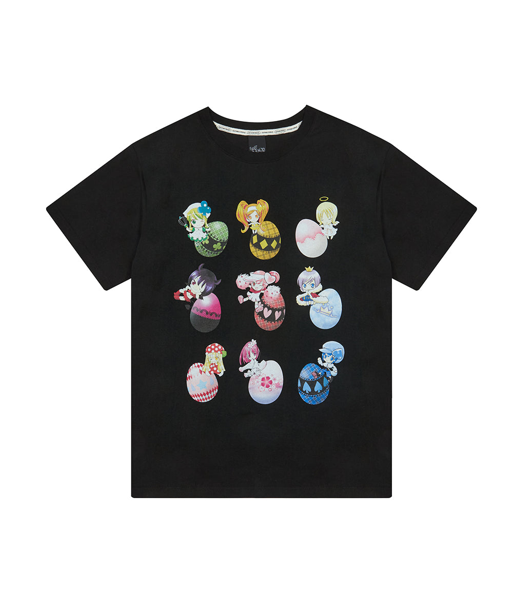 （国内発送）SHUGO CHARA! GROUP TEE BLACK
