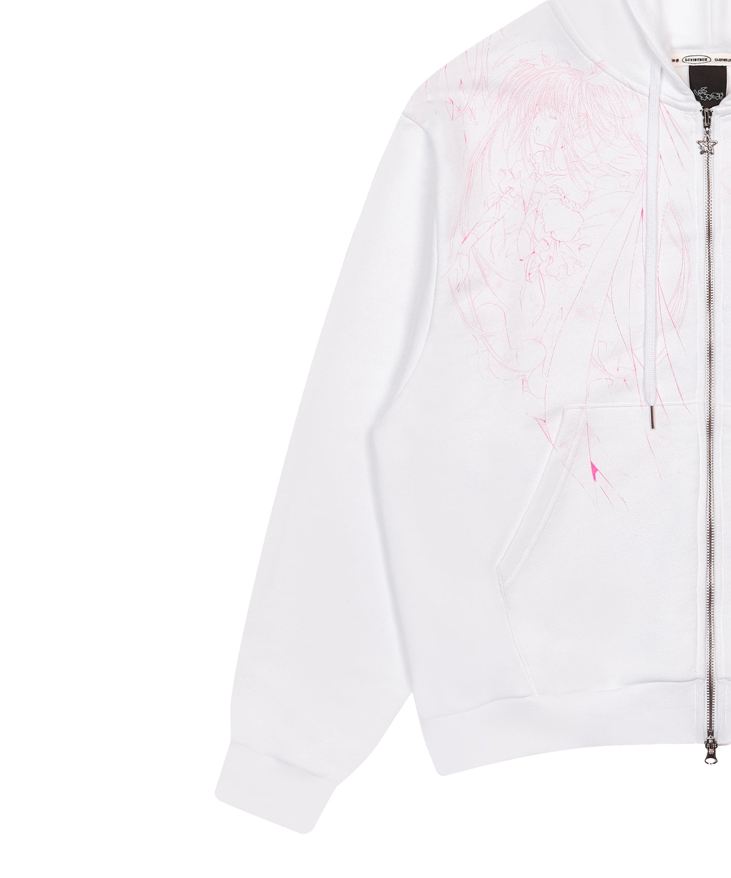 （国内発送）SHUGO CHARA! HOOD ZIPUP WHITE
