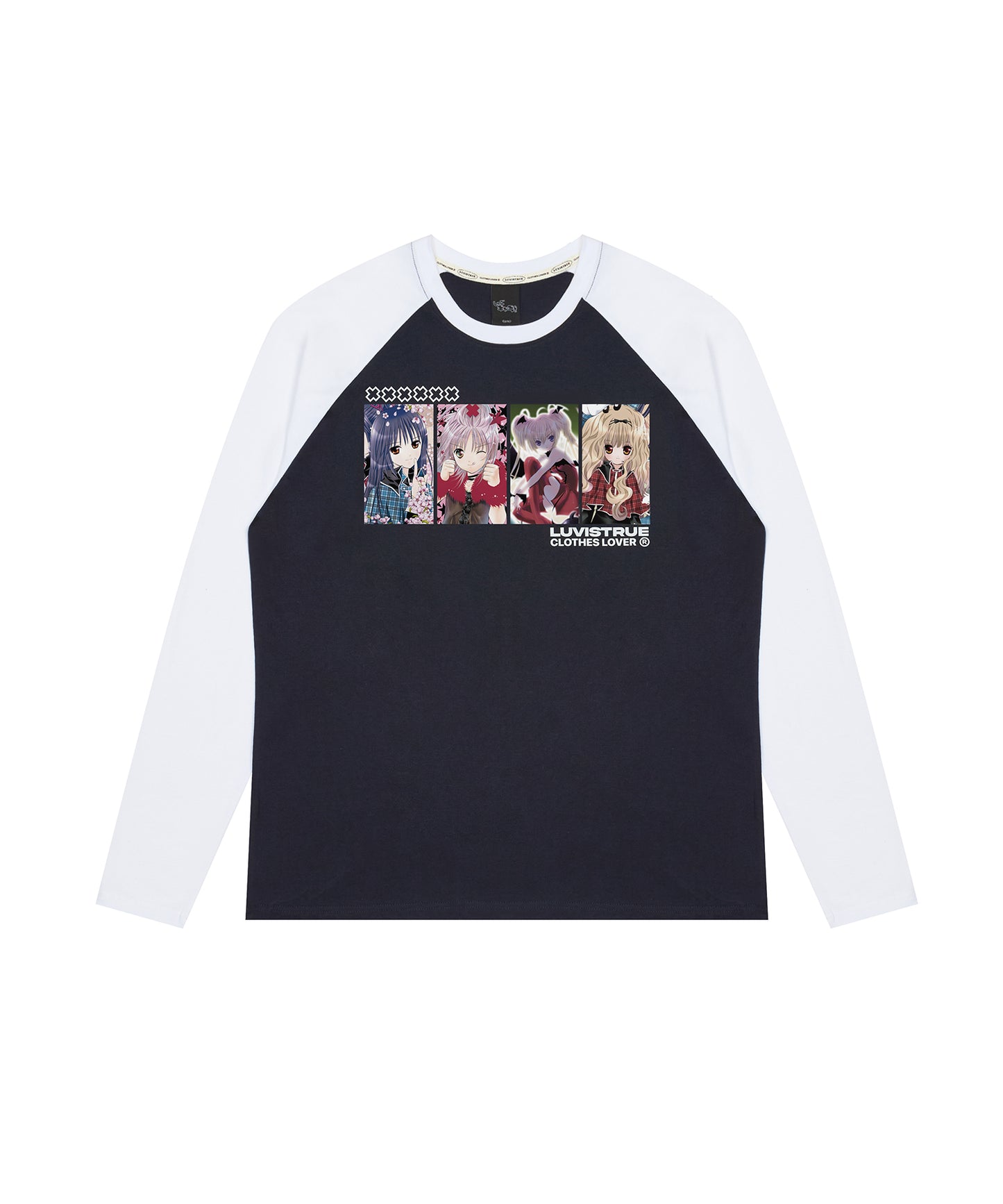 （国内発送）SHUGO CHARA! RAGLAN TEE NAVY