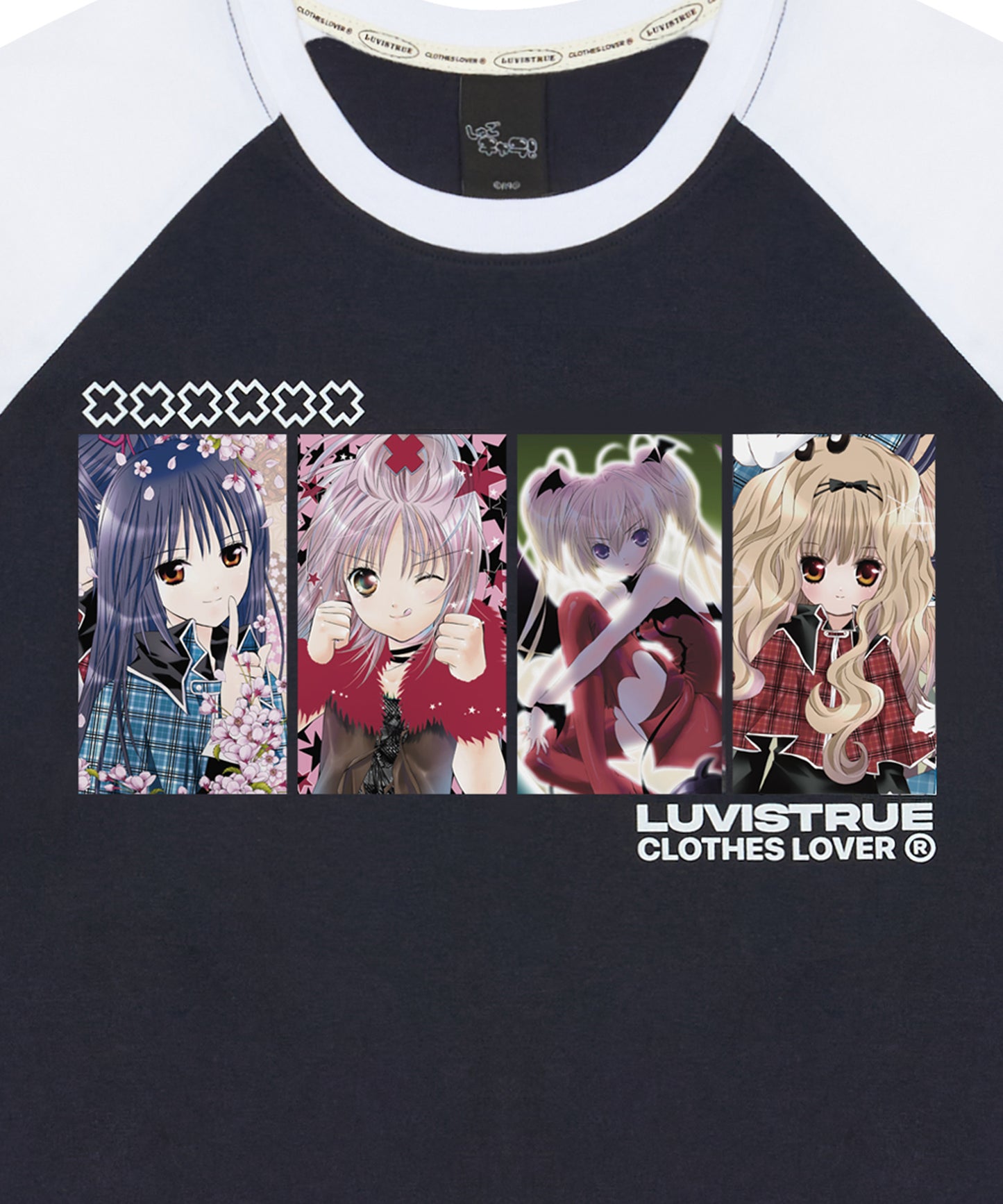 （国内発送）SHUGO CHARA! RAGLAN TEE NAVY
