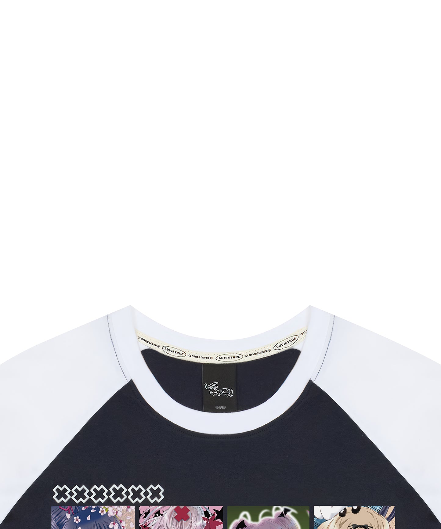（国内発送）SHUGO CHARA! RAGLAN TEE NAVY