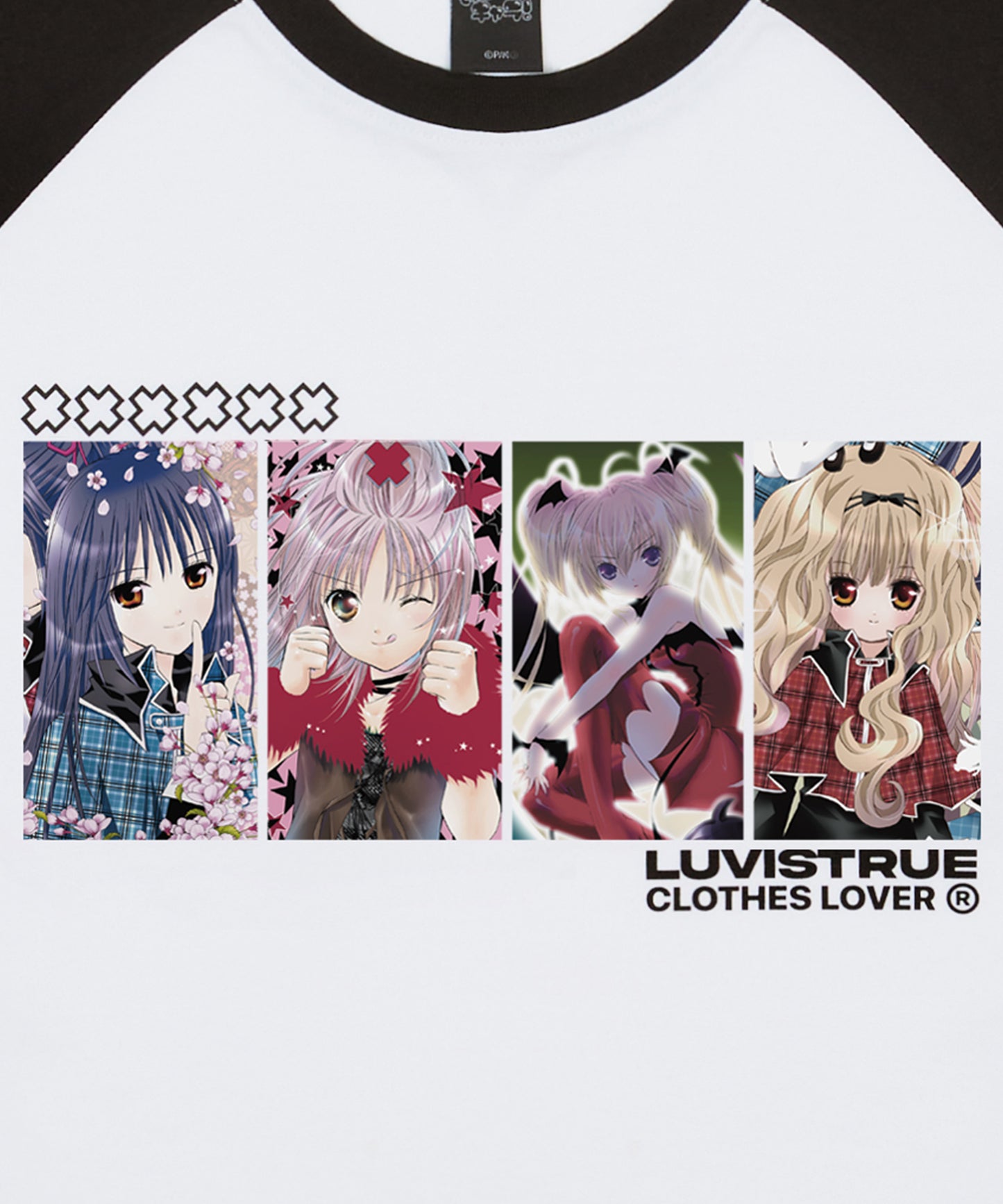 （国内発送）SHUGO CHARA! RAGLAN TEE WHITE