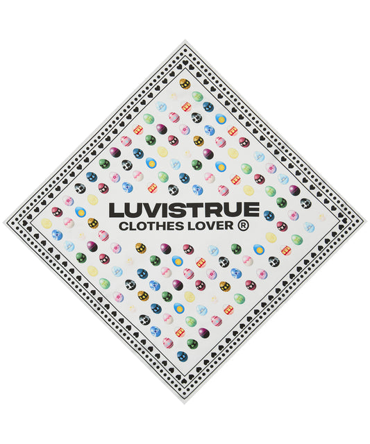 （国内発送）SHUGO CHARA! SCARF WHITE