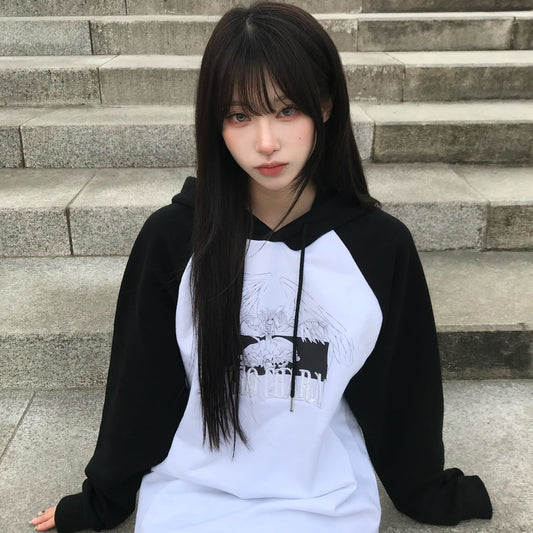 （韓国発送）SHUGO CHARA! RAGLAN HOODY (WHITE)