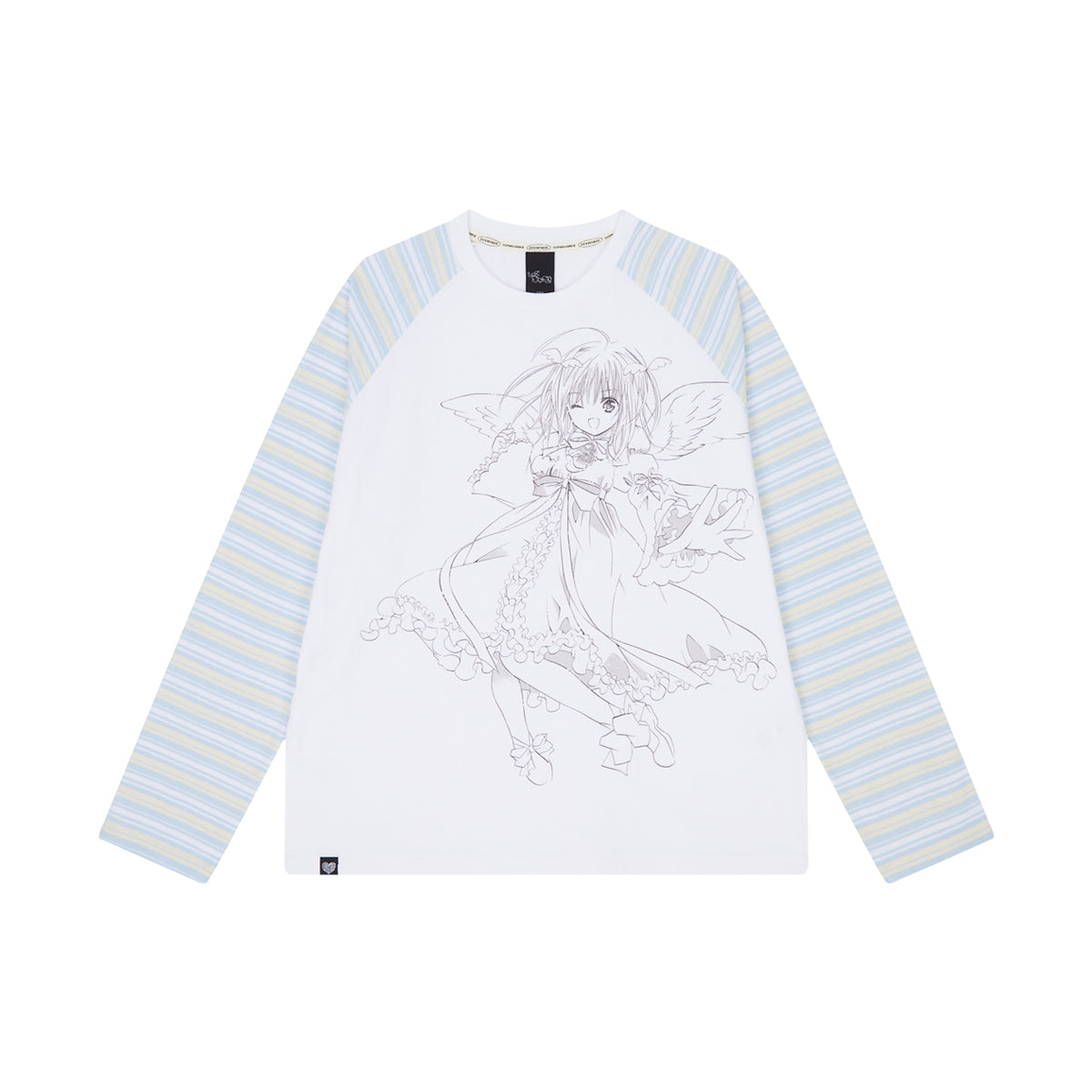 （韓国発送）SHUGO CHARA! RAGLAN LONG SLEEVE (WHITE)