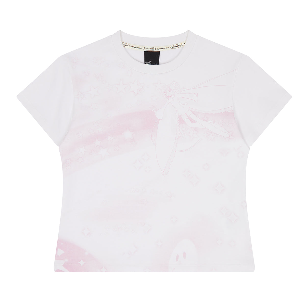 （韓国発送）SHUGO CHARA! PINK RAINBOW TEE (WHITE)