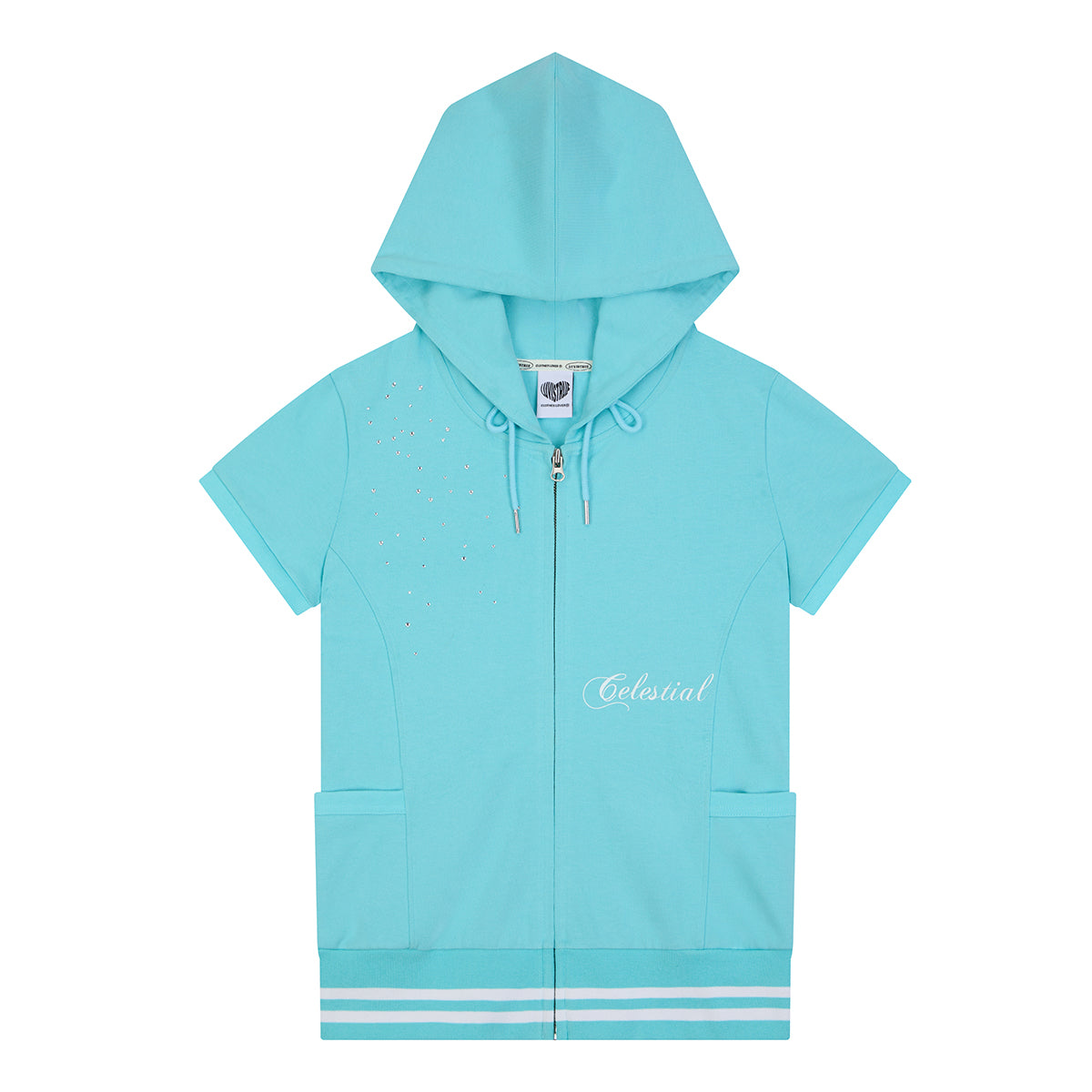 【6/5予約配送】（韓国発送）SY ANGEL HOOD ZIP UP (BLUE)