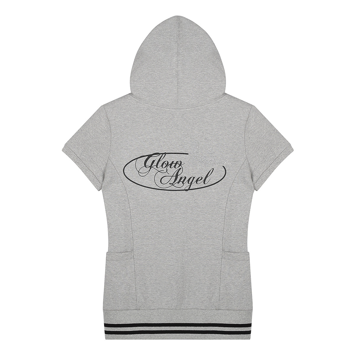 （韓国発送）SY ANGEL HOOD ZIP UP (GRAY)