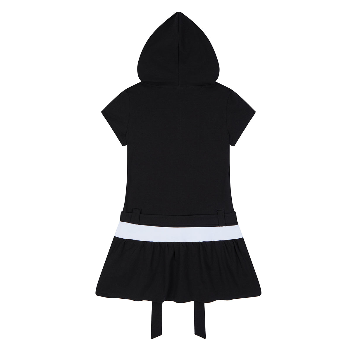 （韓国発送）SY BELT LAYERED DRESS (BLACK)