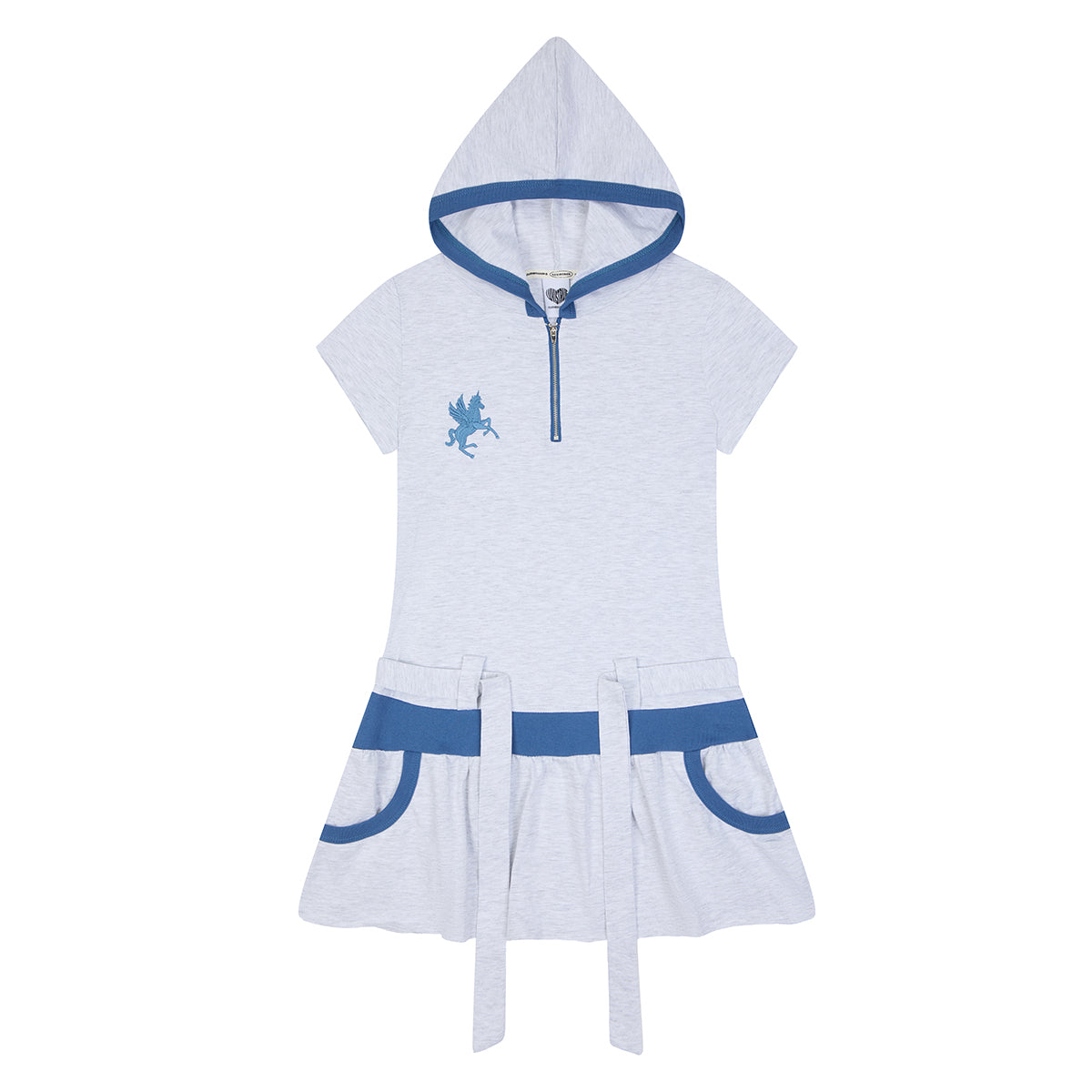 （韓国発送）SY BELT LAYERED DRESS (MELANGE)