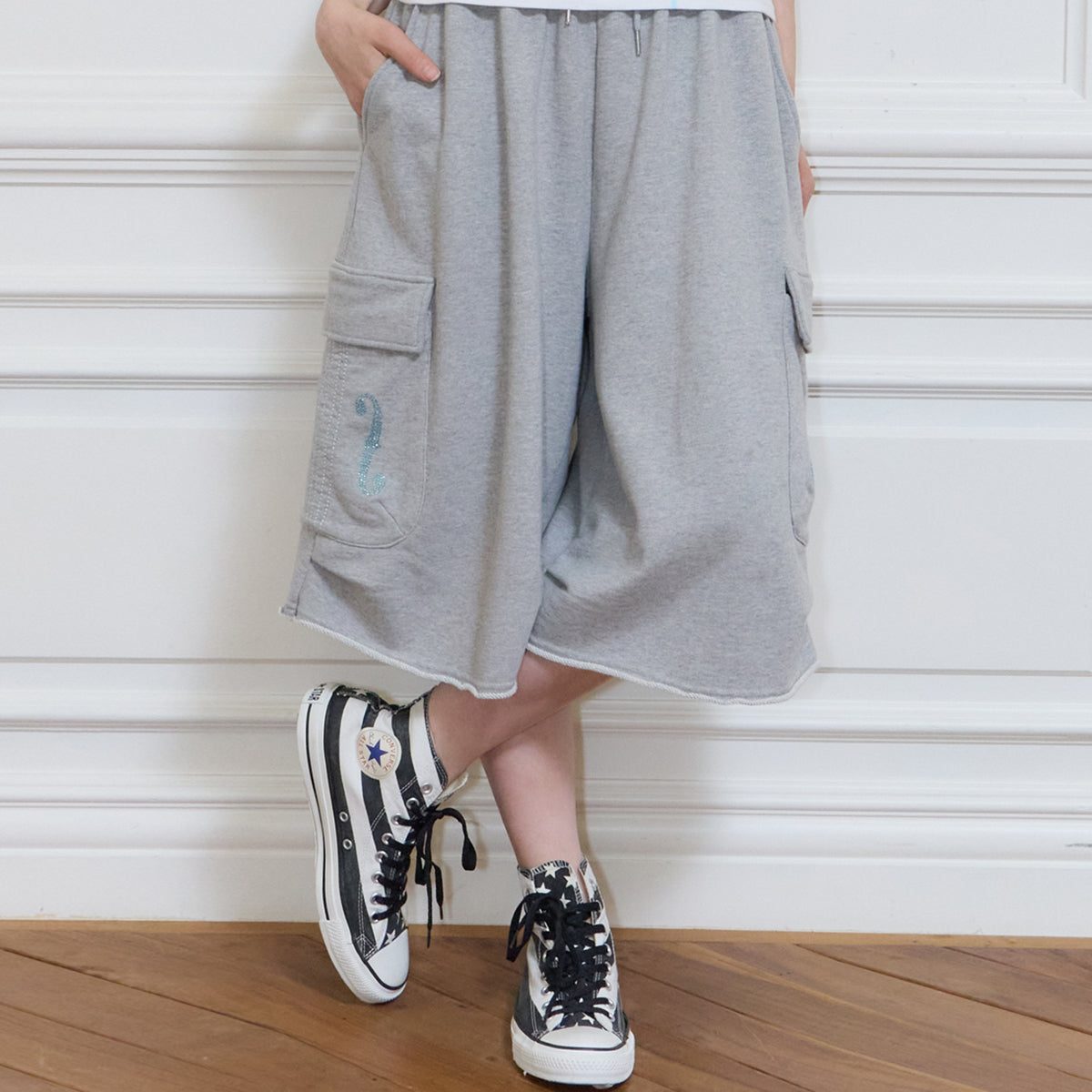 （韓国発送）SY BERMUDA SHORTS (GRAY)