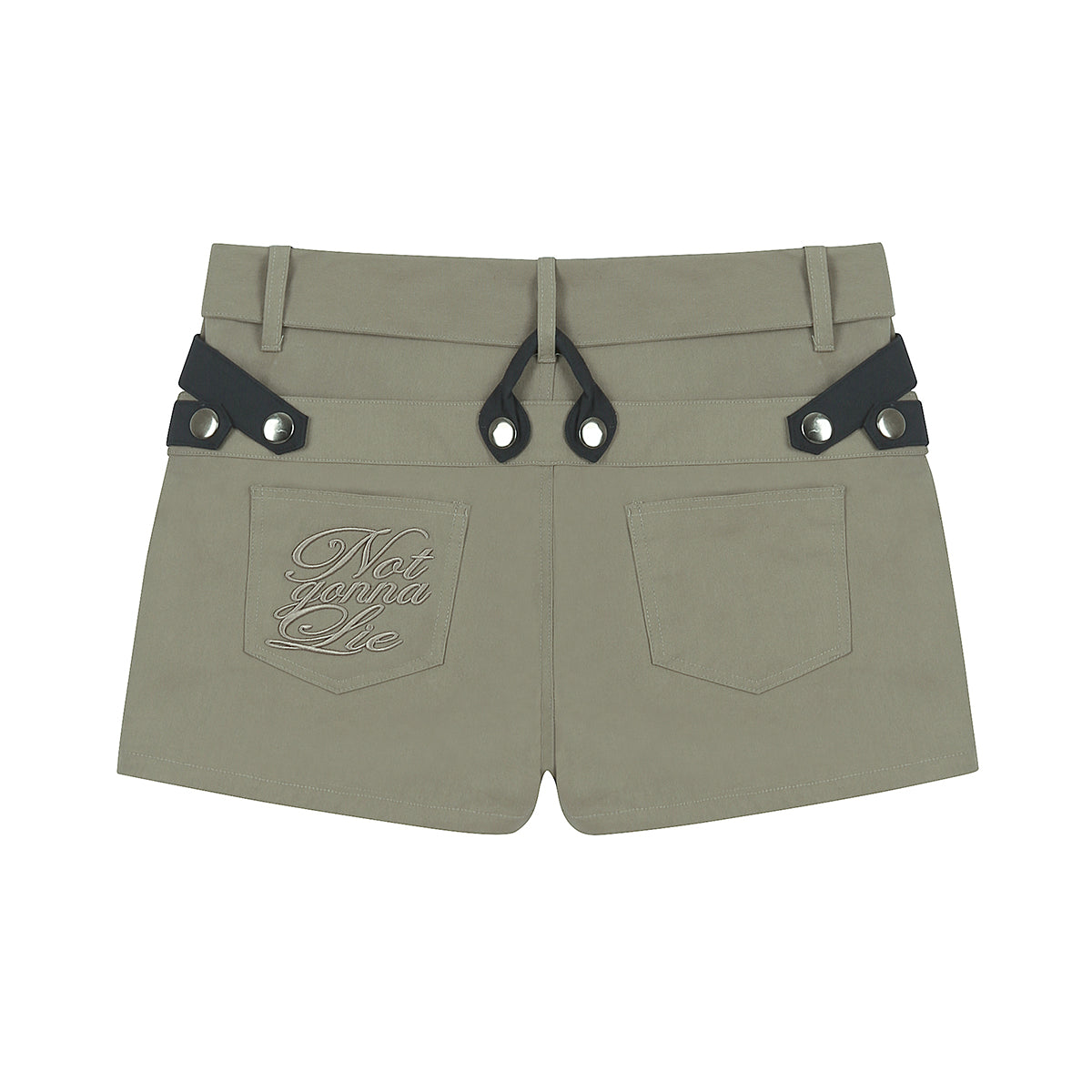 （韓国発送）SY COLOR SCHEME PANTS (KHAKI)