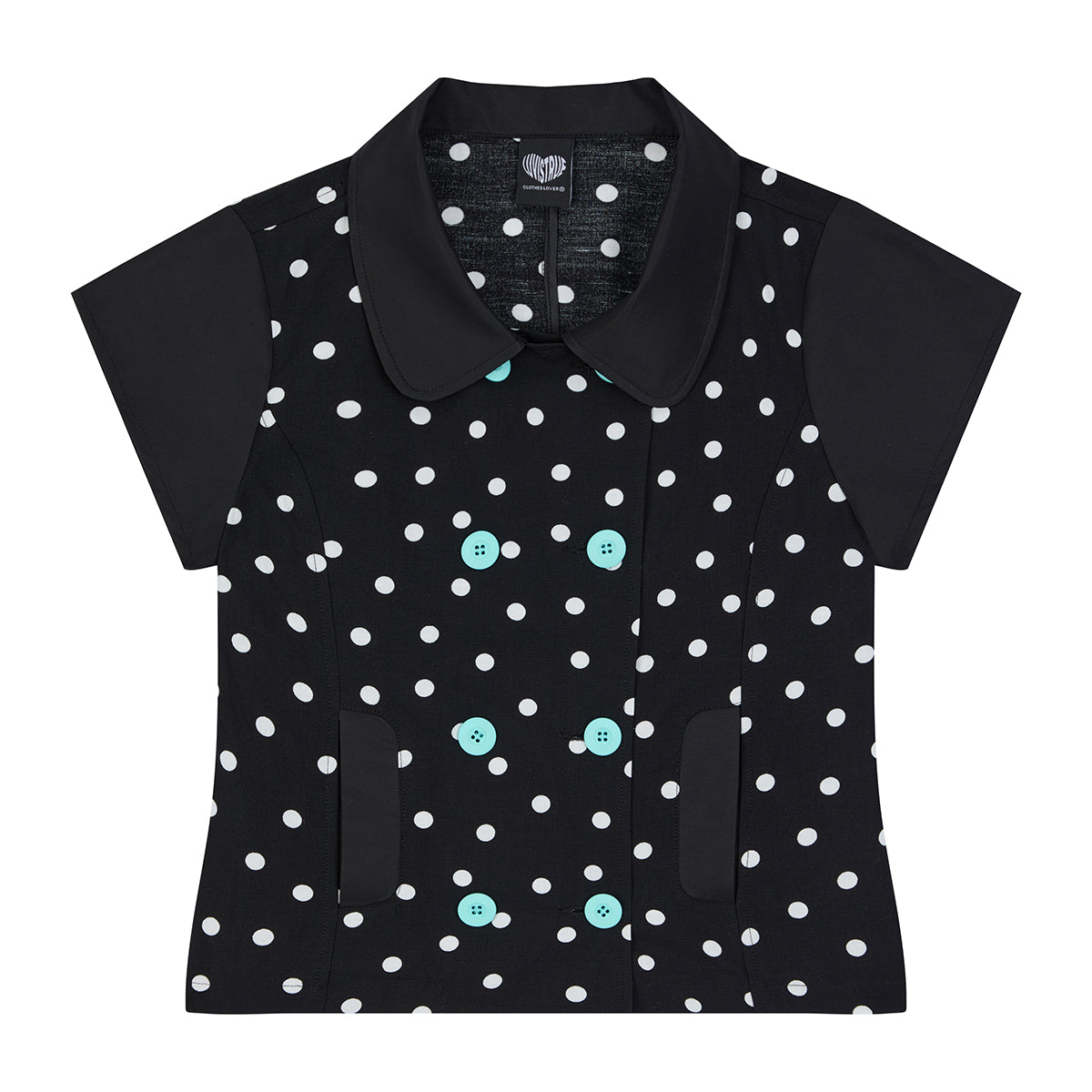 （韓国発送）SY DOT JACKET (BLACK)