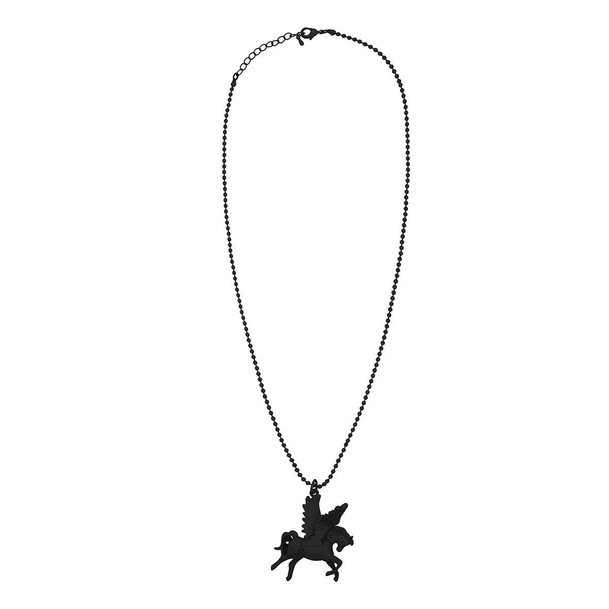 （韓国発送）SY HORSE NECKLACE (BLACK)