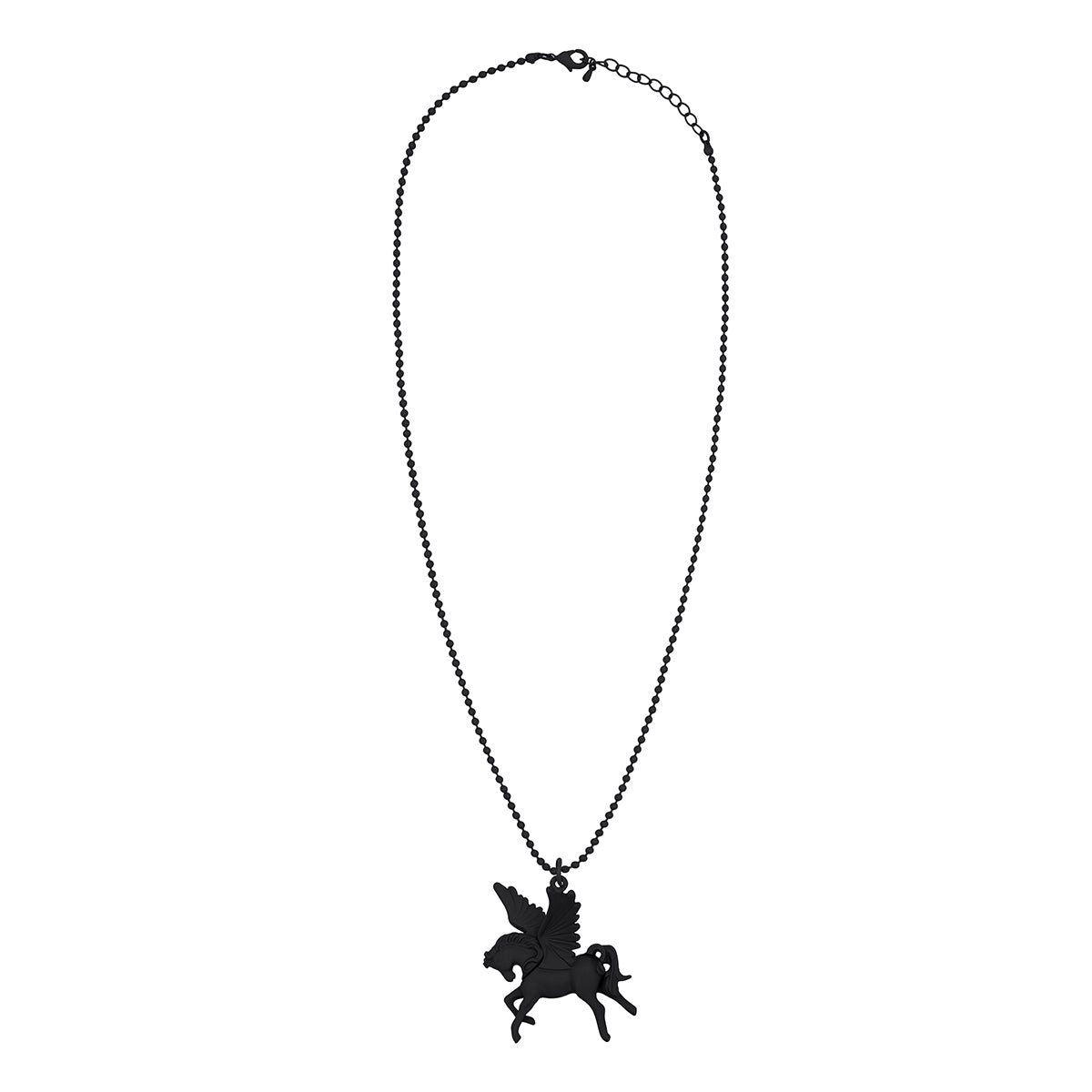（韓国発送）SY HORSE NECKLACE (BLACK)