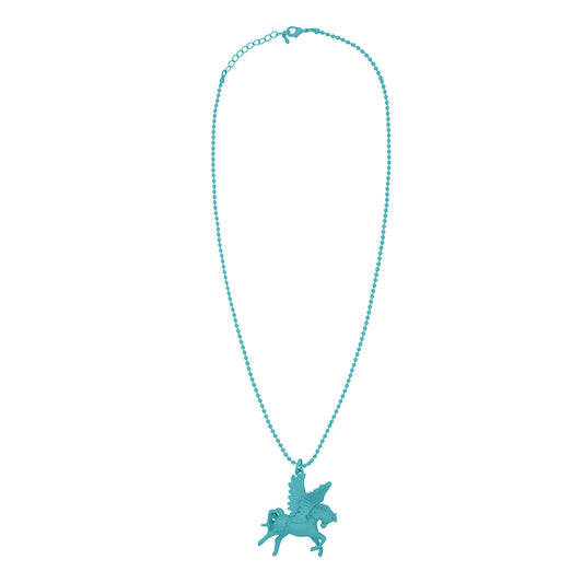 【6/5予約配送】（韓国発送）SY HORSE NECKLACE (SKY BLUE)