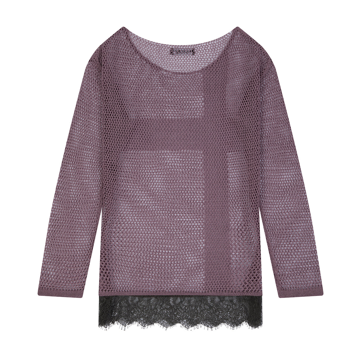 （韓国発送）SY LACE NET KNIT (INDIE PINK)