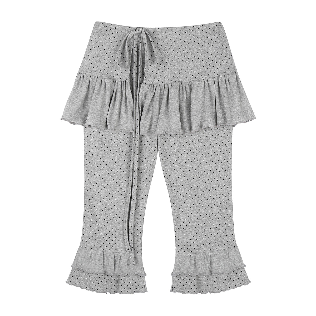 （韓国発送）SY LAYERED LEGGINGS (GRAY)