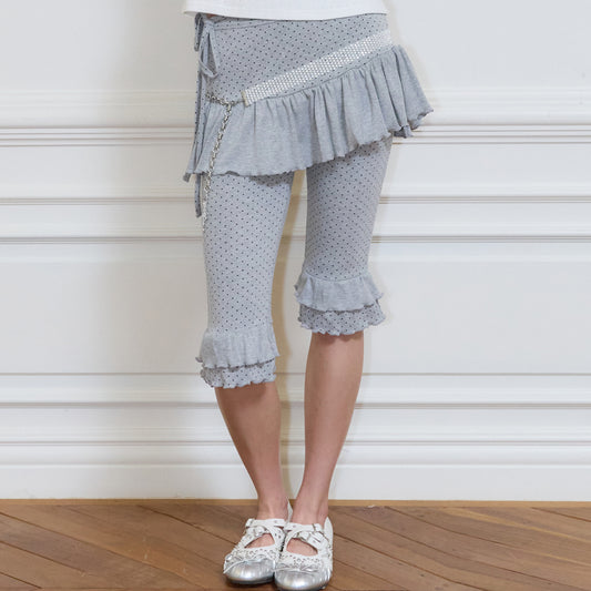 （韓国発送）SY LAYERED LEGGINGS (GRAY)