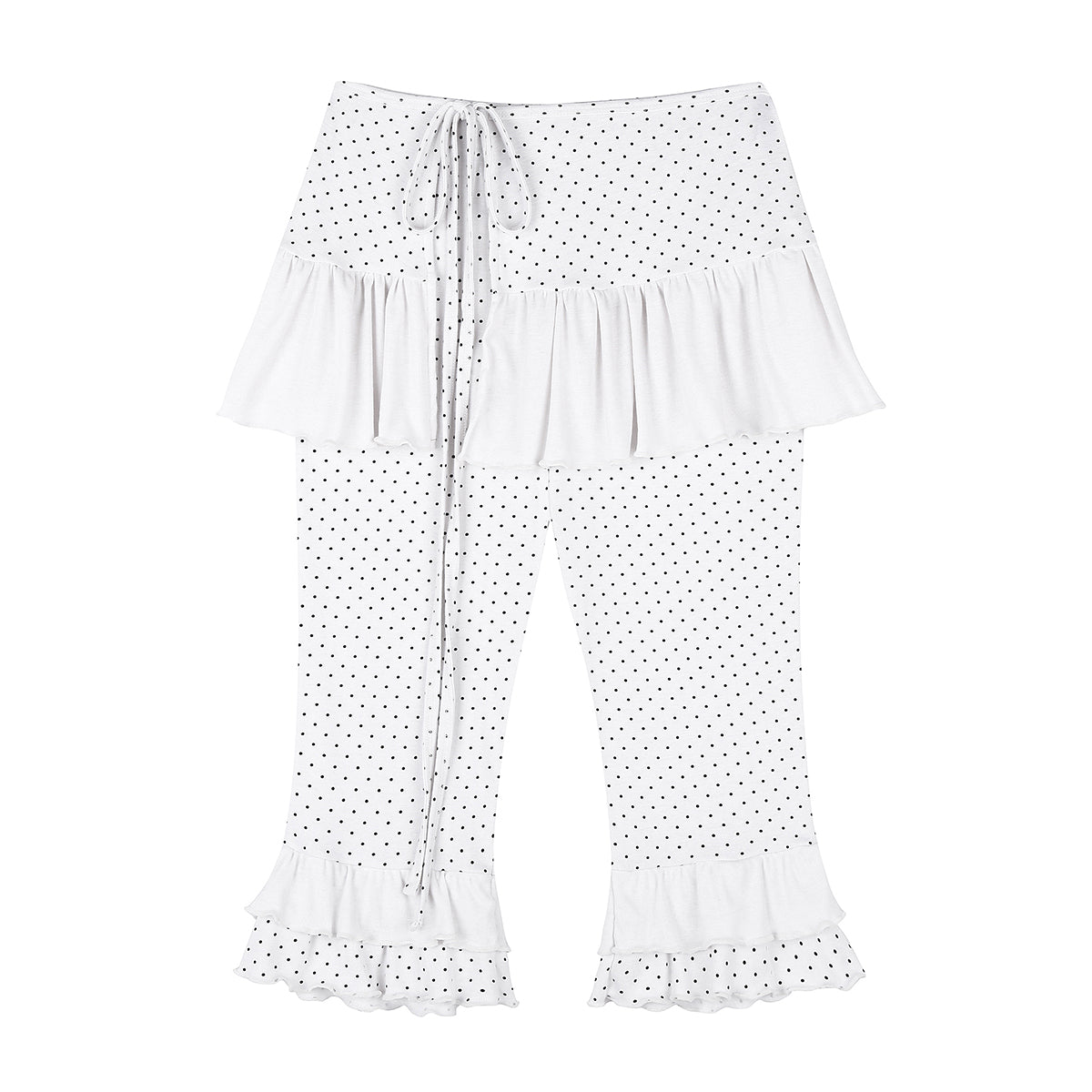 （韓国発送）SY LAYERED LEGGINGS (WHITE)