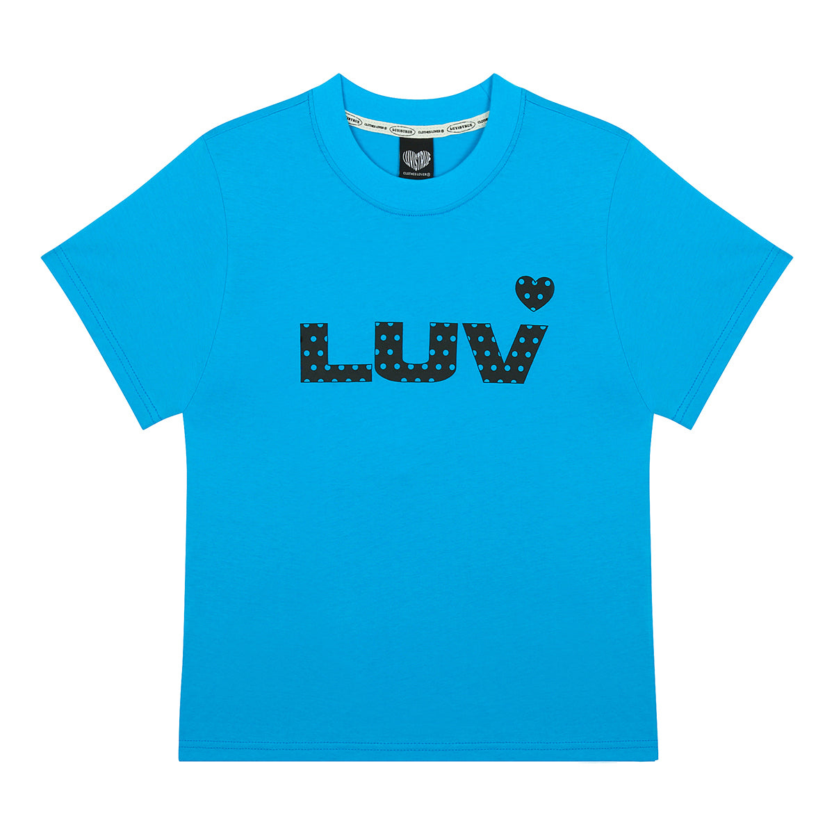 （韓国発送）SY LUV DOT TEE (BLUE)