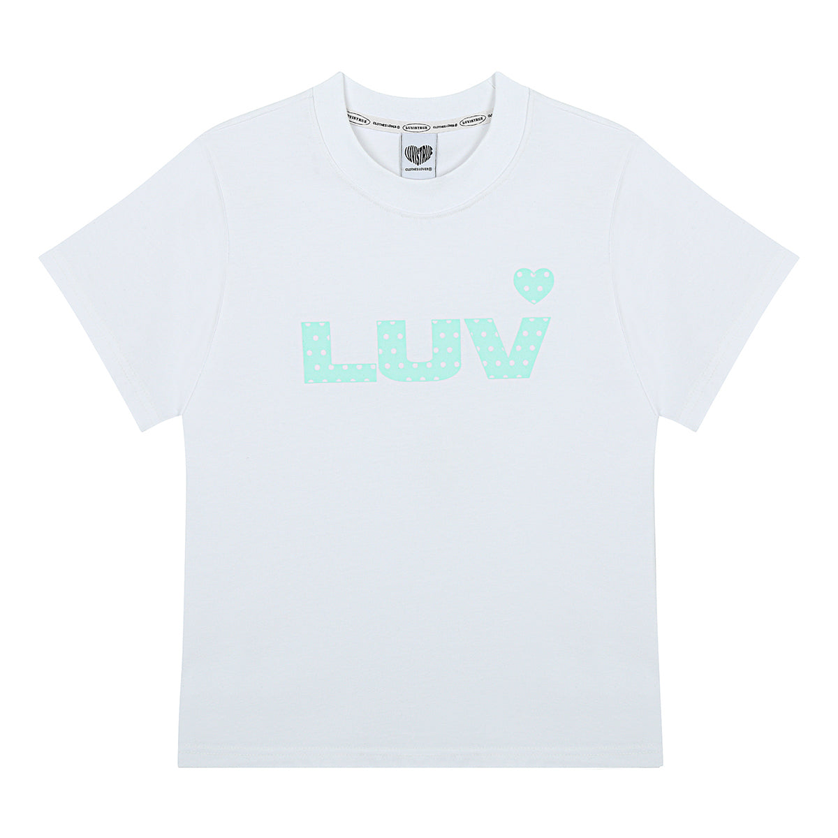 （韓国発送）SY LUV DOT TEE (WHITE)