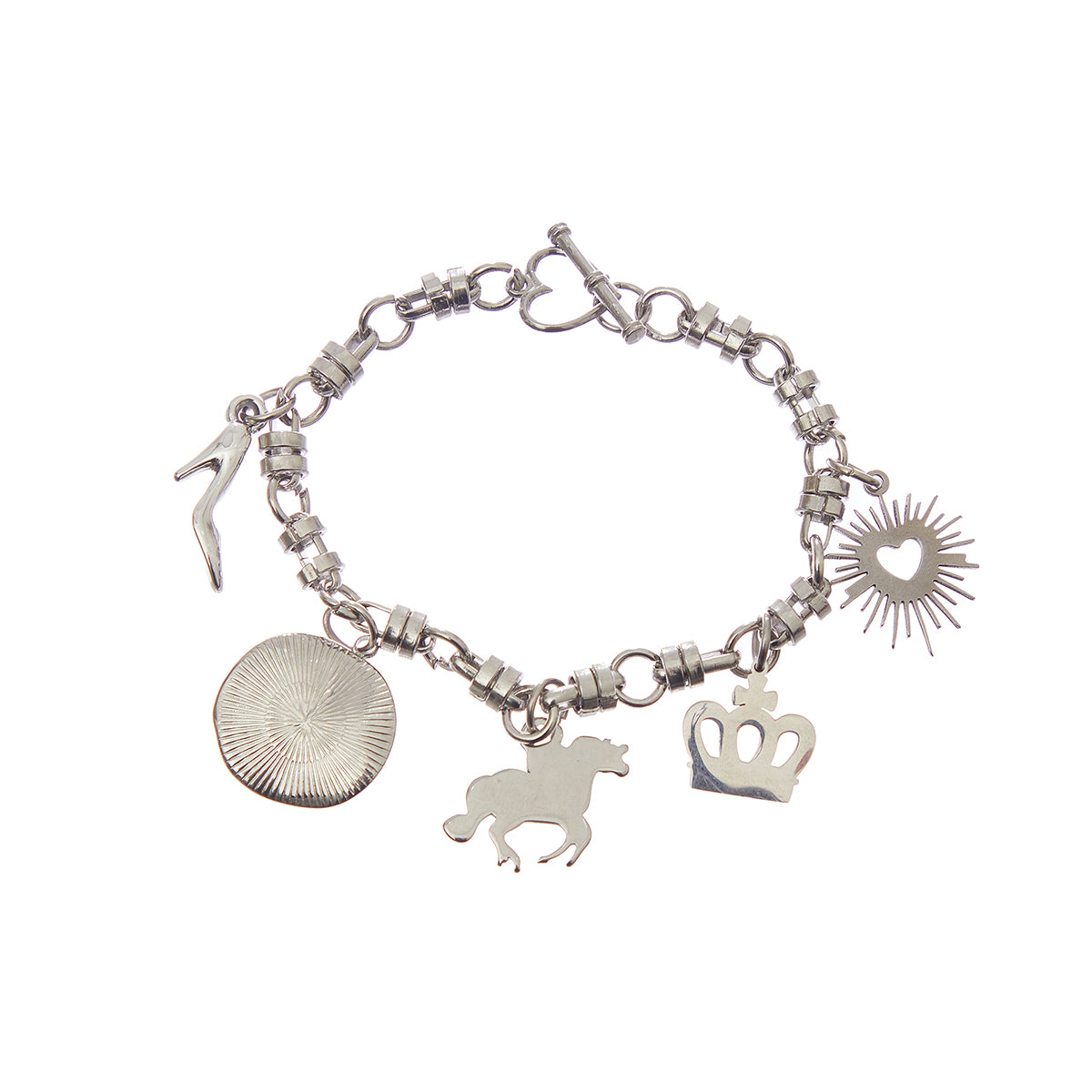 （韓国発送）SY PENDANT BRACELET (SILVER)