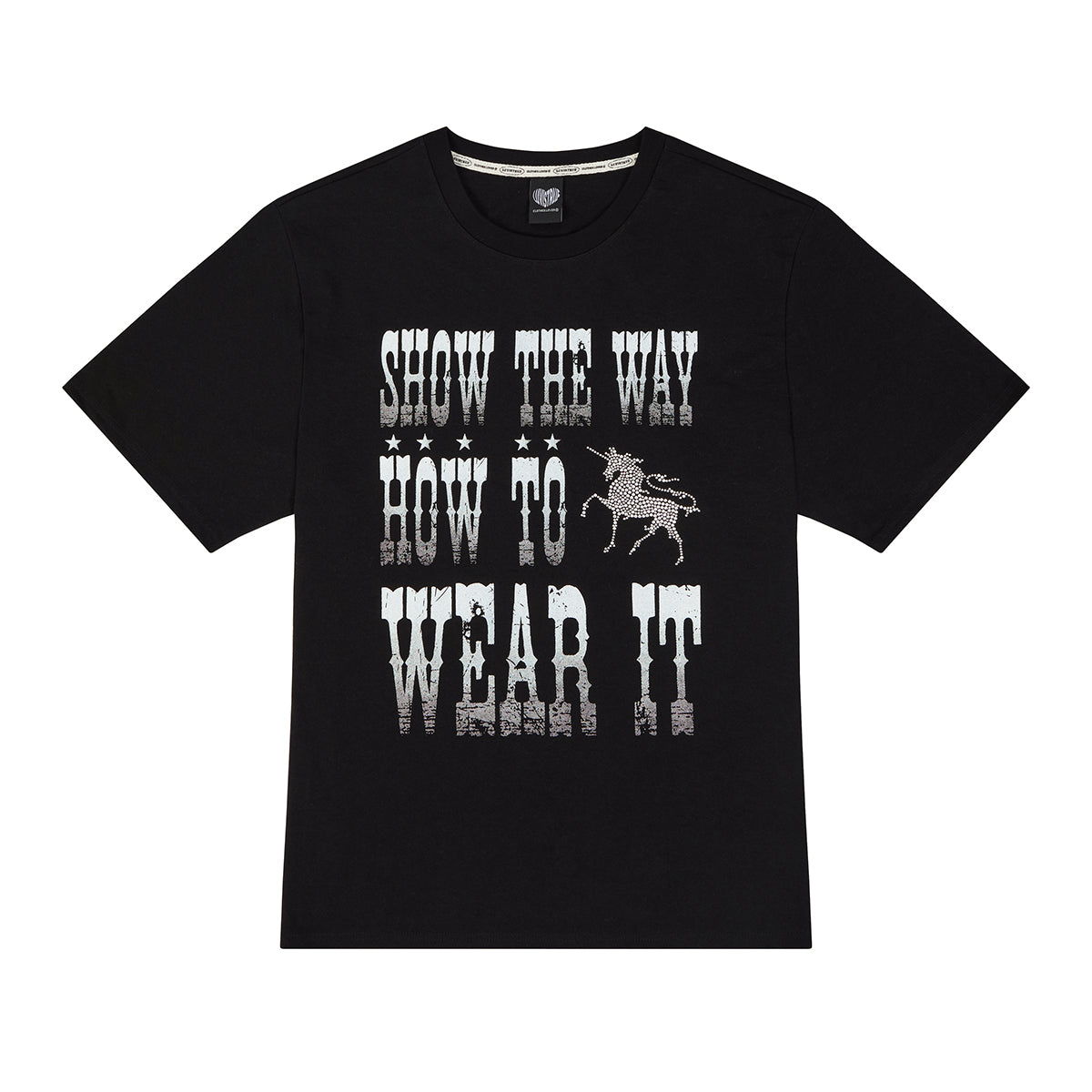 （韓国発送）SY SHOW THE WAY TEE (BLACK)