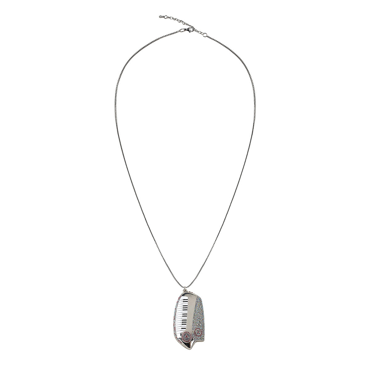 （韓国発送）SY SYNTHESIZER BOLD NECKLACE (SILVER)