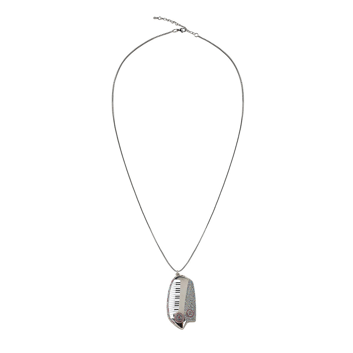 （韓国発送）SY SYNTHESIZER BOLD NECKLACE (SILVER)