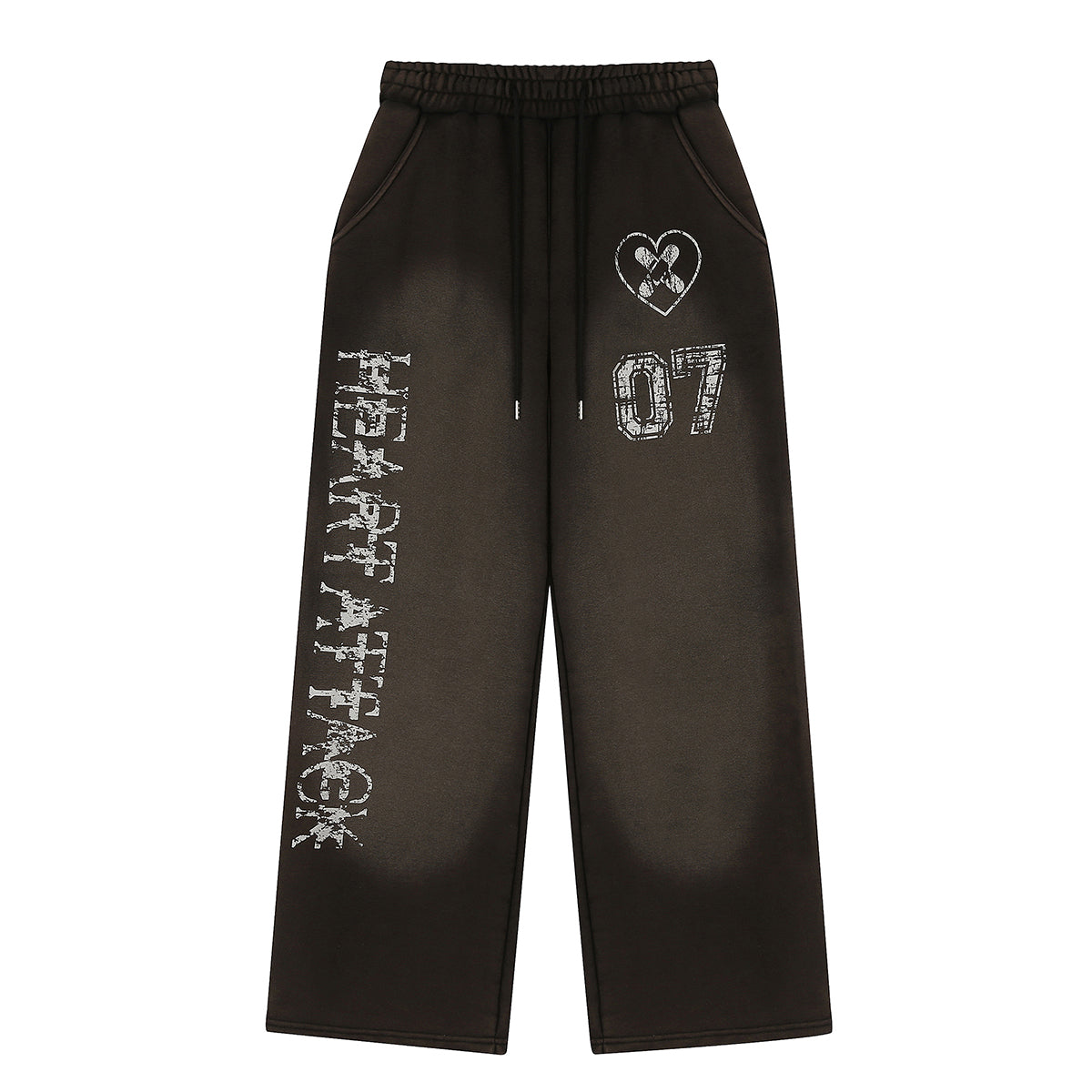 （韓国発送）SY WASHING TRAINING PANTS (BLACK)