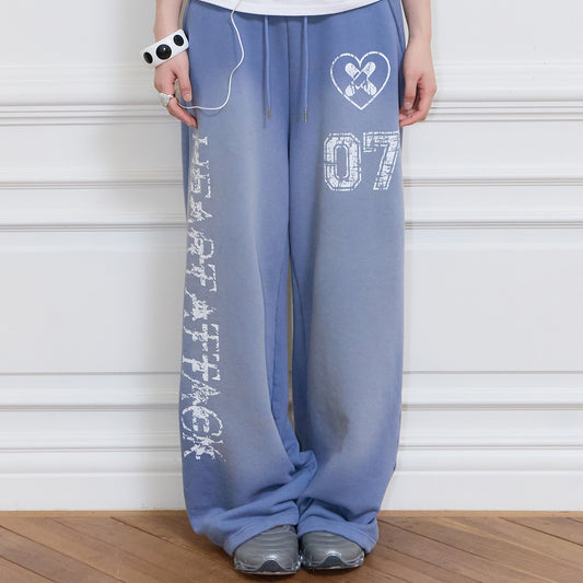 （韓国発送）SY WASHING TRAINING PANTS (BLUE)