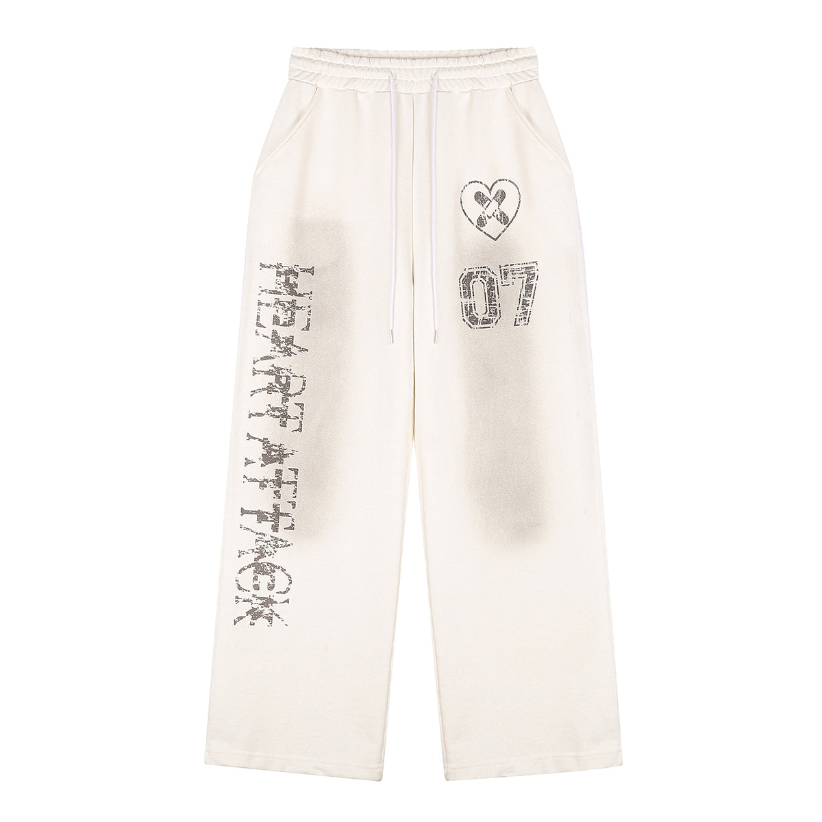 （韓国発送）SY WASHING TRAINING PANTS (WHITE)